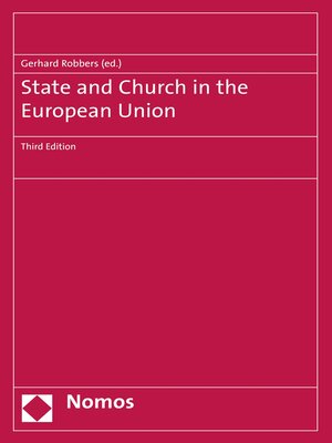 cover image of State and Church in the European Union